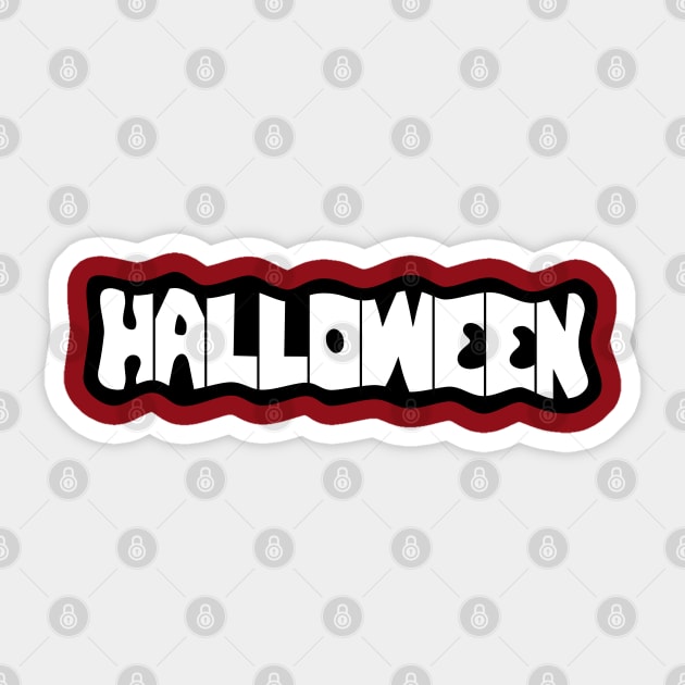 A bit 'spooky', hand-drawn HALLOWEEN ;) Sticker by Myriel